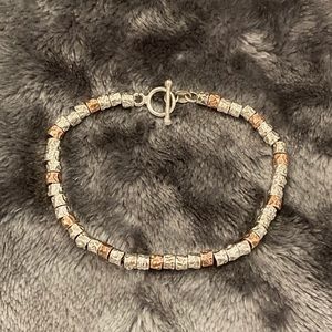 DoDo Pomellato Silver and Rose Gold Bracelet